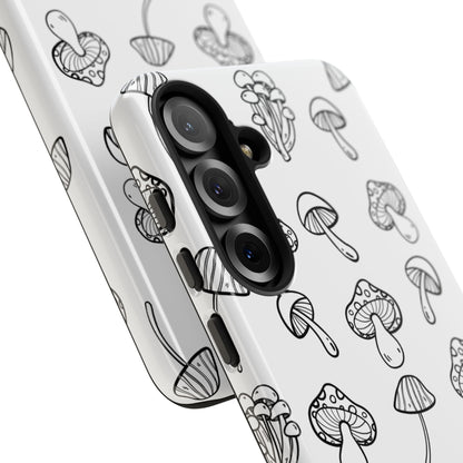 Mushroom Line Play - Samsung Case