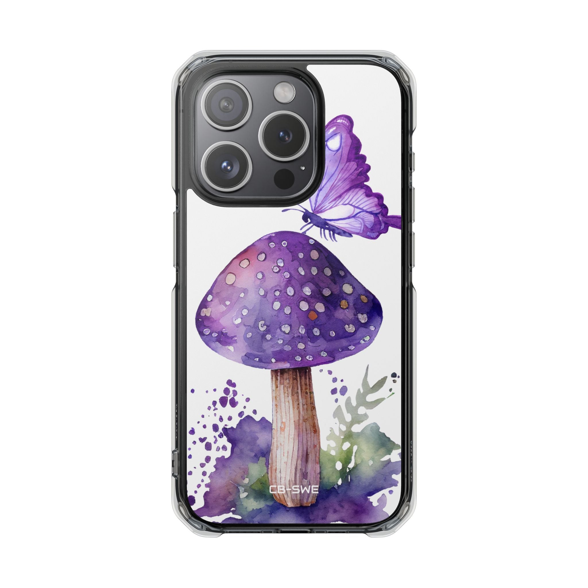 Whimsical Butterfly Perch iPhone Case - Impact