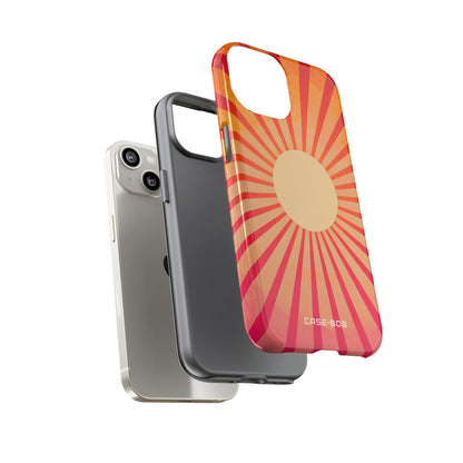 Sunburst Radiance iPhone 14 Case - Tough