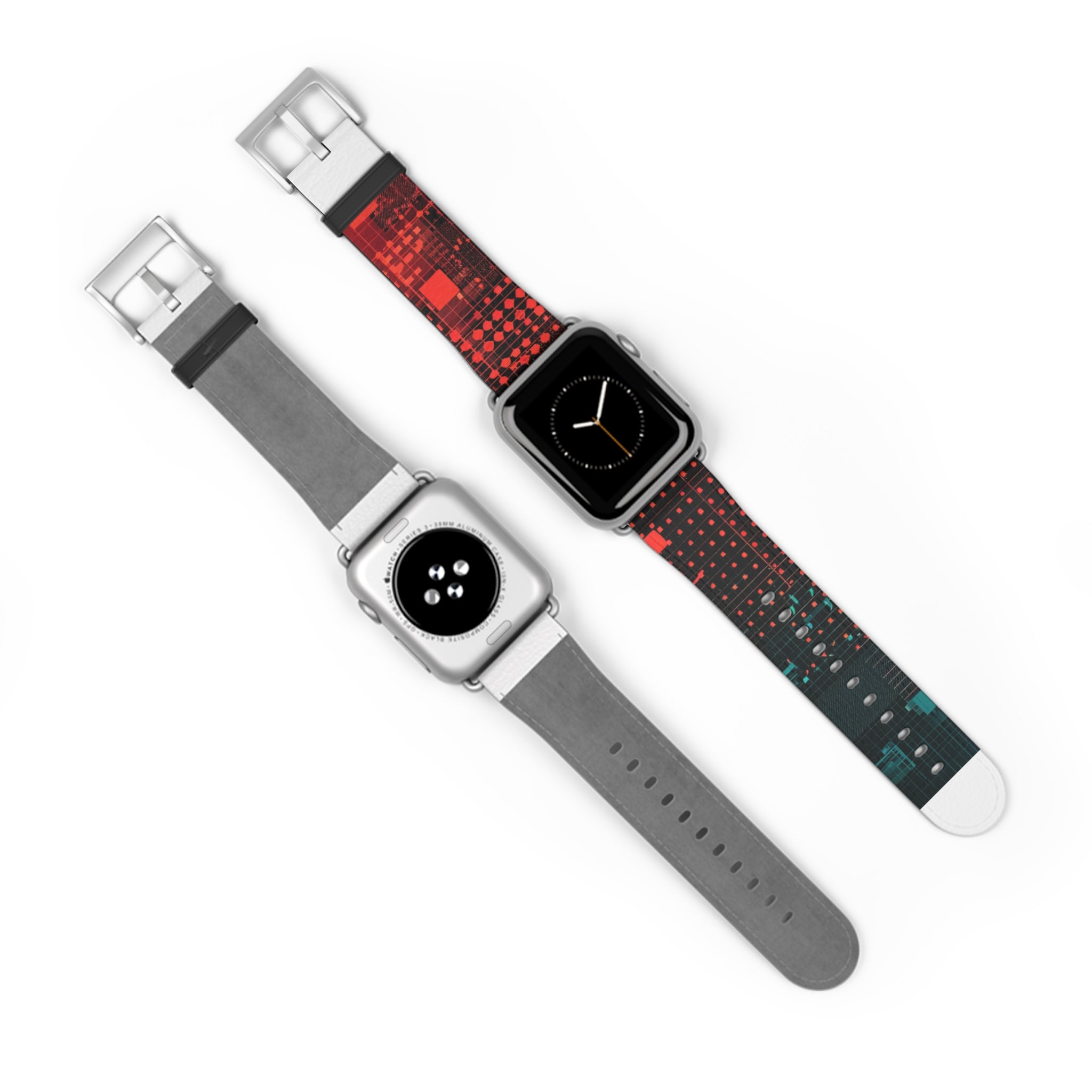 Crimson Circuit - Watch Band