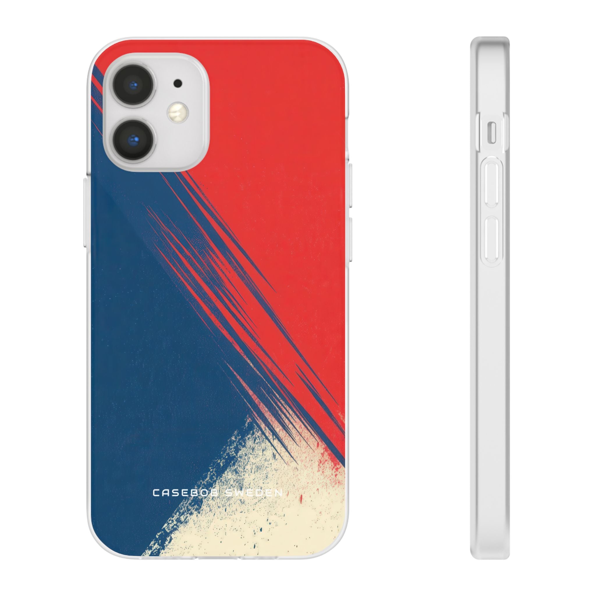 Vintage Brushstroke Harmony iPhone 12 - Flexi Phone Case