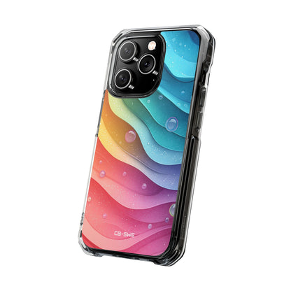 Waves Dance Playfully iPhone Case - Impact