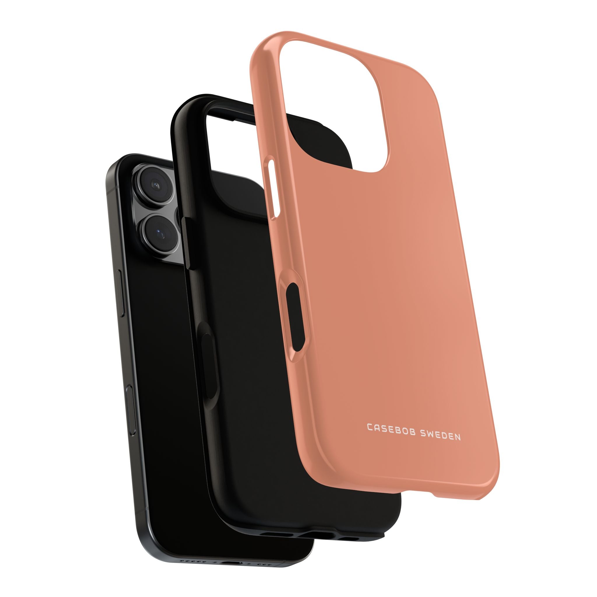 Dark Salmon iPhone 16 - Tough Phone Case