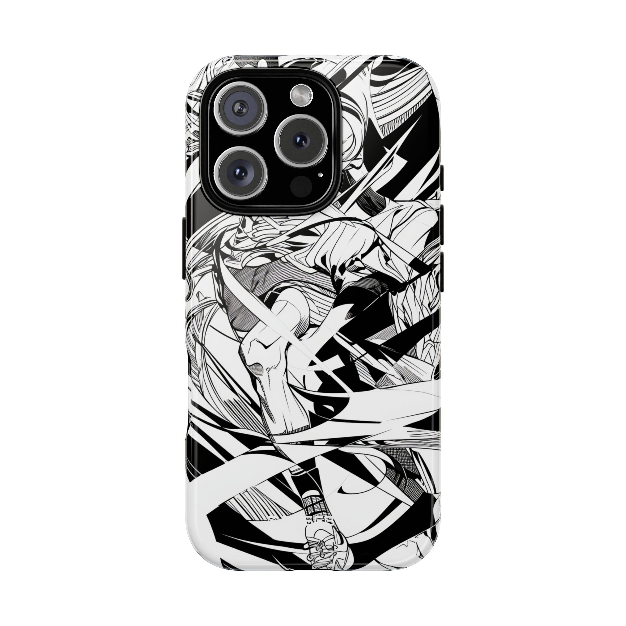 Dynamic Athletic Energy in Monochrome - for iPhone 16