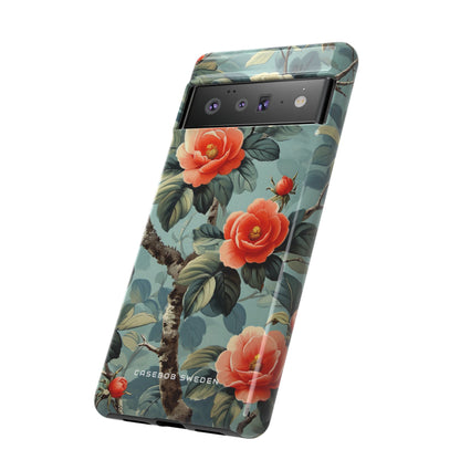 Vintage Floral Romance Google Pixel 6 - Tough Phone Case