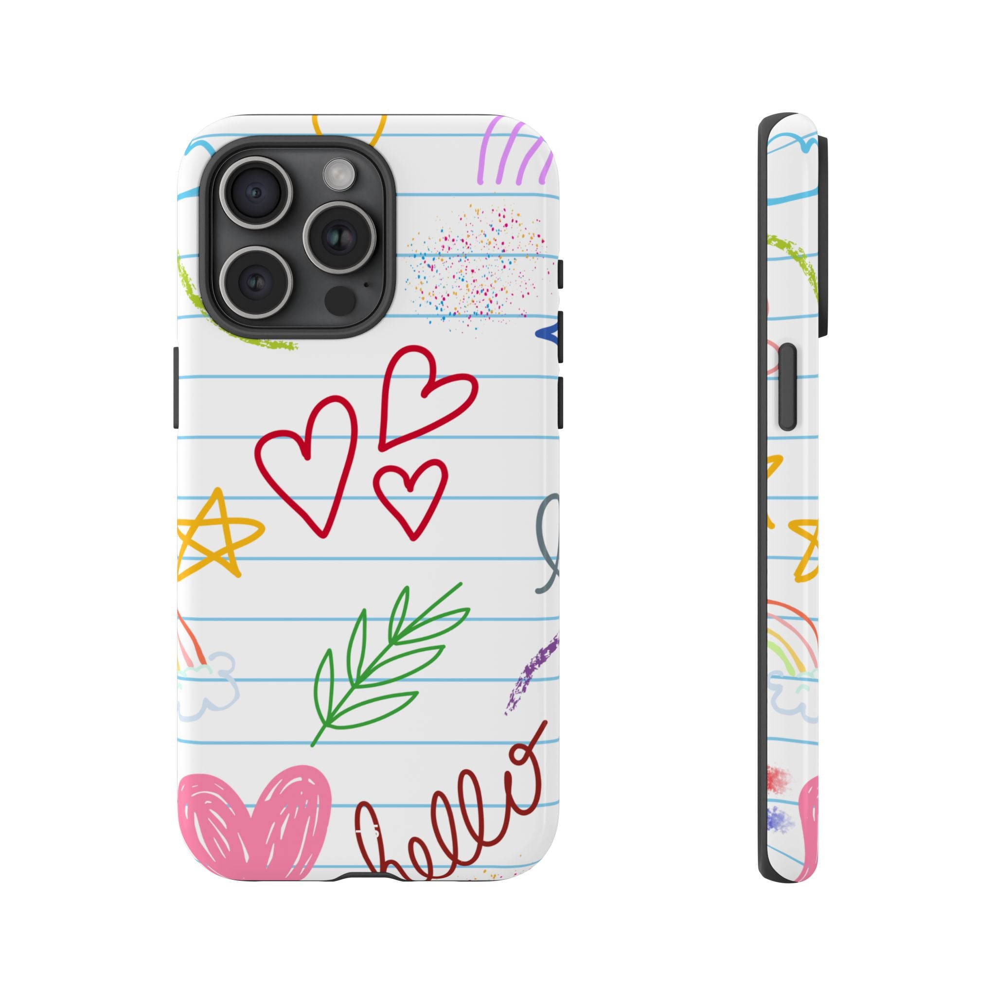 Hearts Dance Happily - iPhone Case