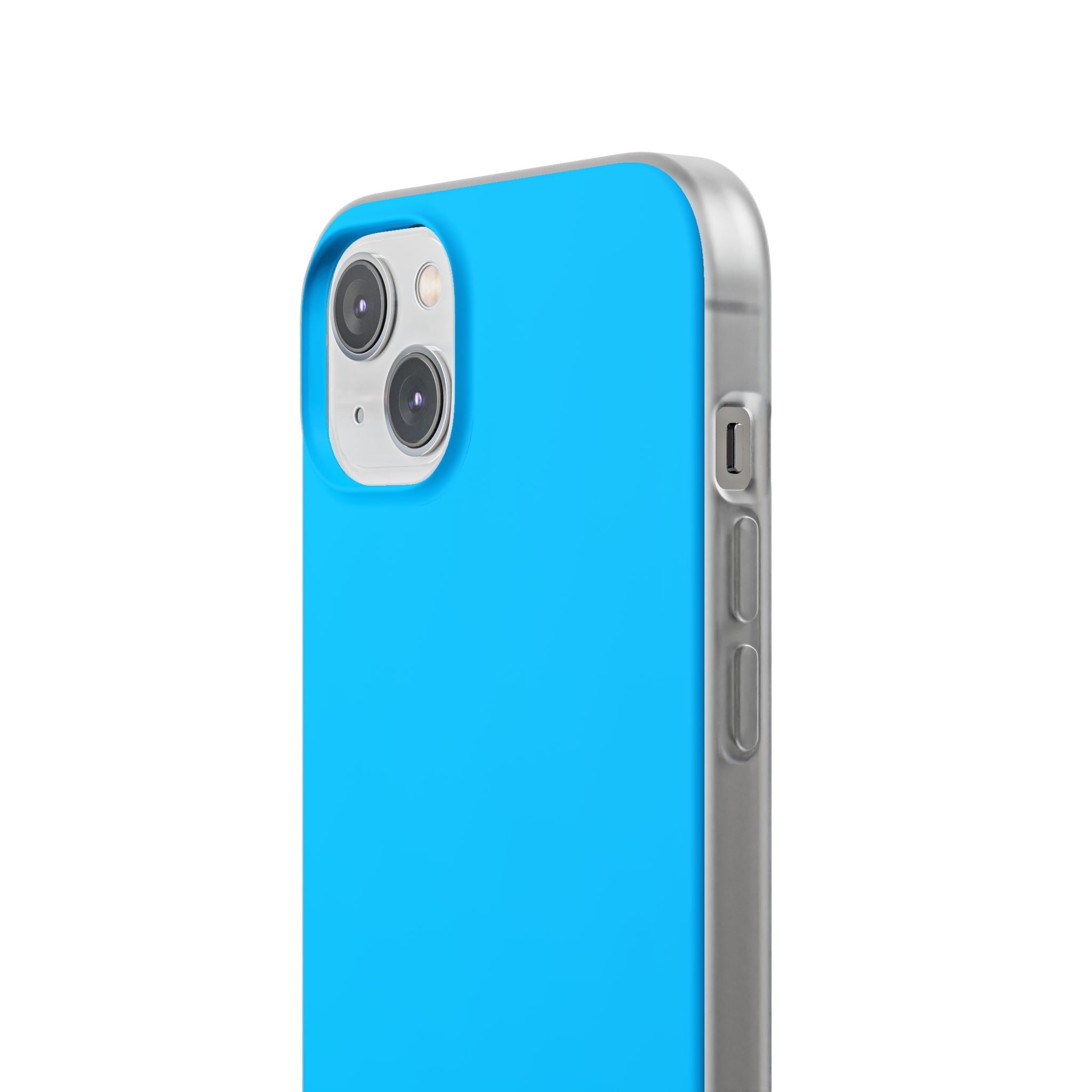 Vivid Sky Blue | Phone Case for iPhone (Flexible Case)