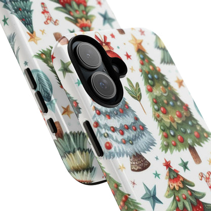 Whimsical Trees Dance - iPhone Case