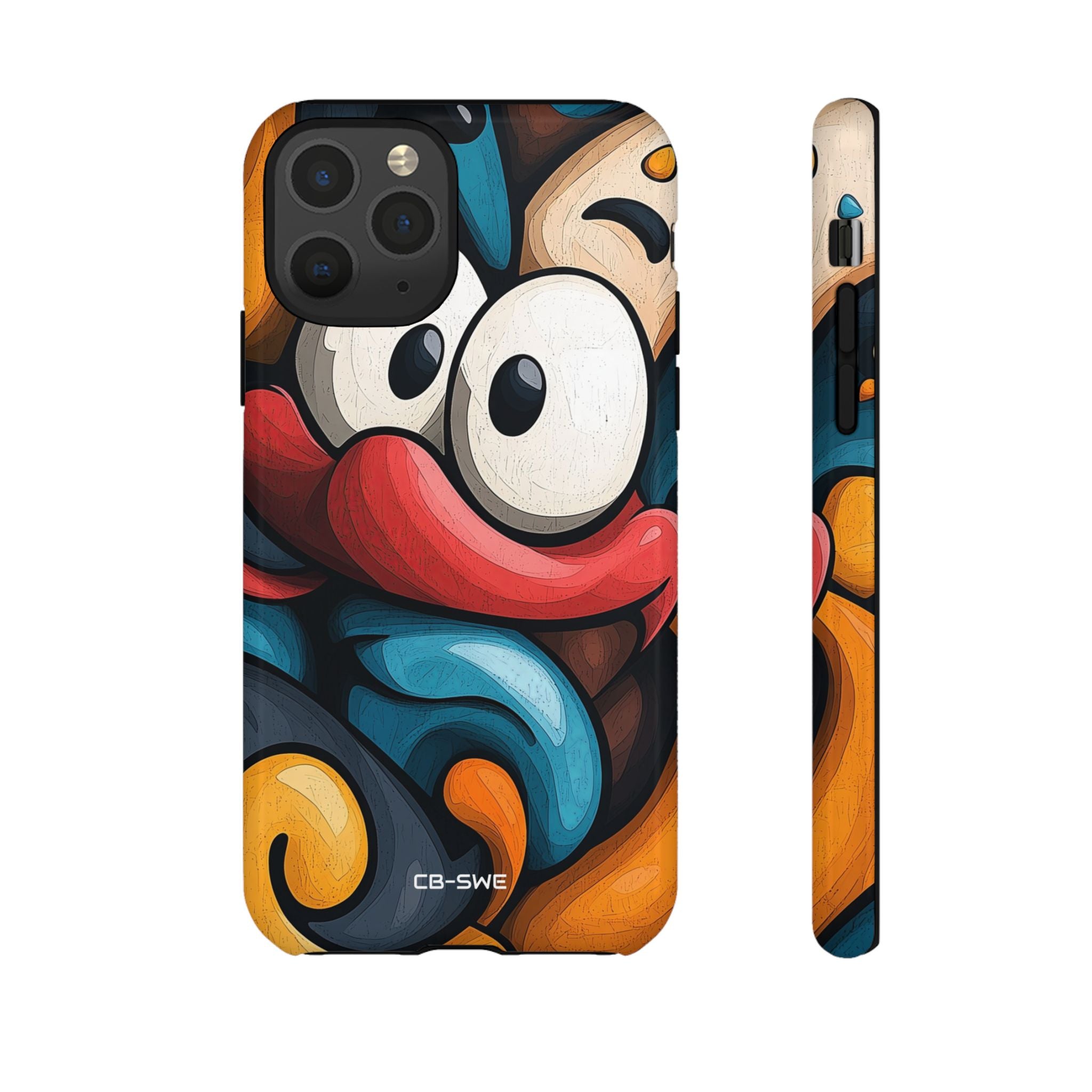Whimsical Eyes Dance - iPhone Case