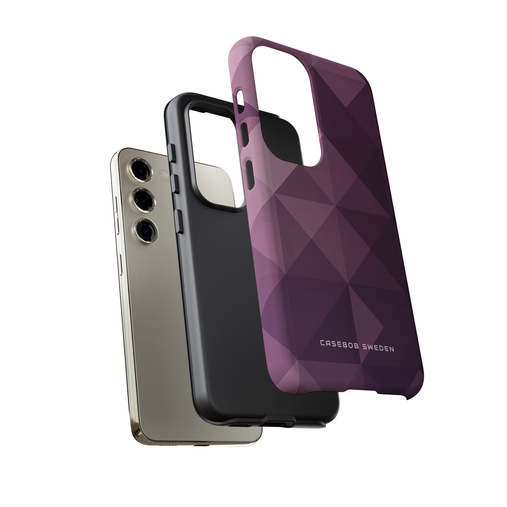 Gradient Purple Mosaic Samsung S23 - Tough Phone Case