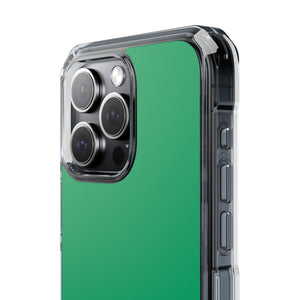 Jade Green | Phone Case for iPhone (Clear Impact Case - Magnetic)