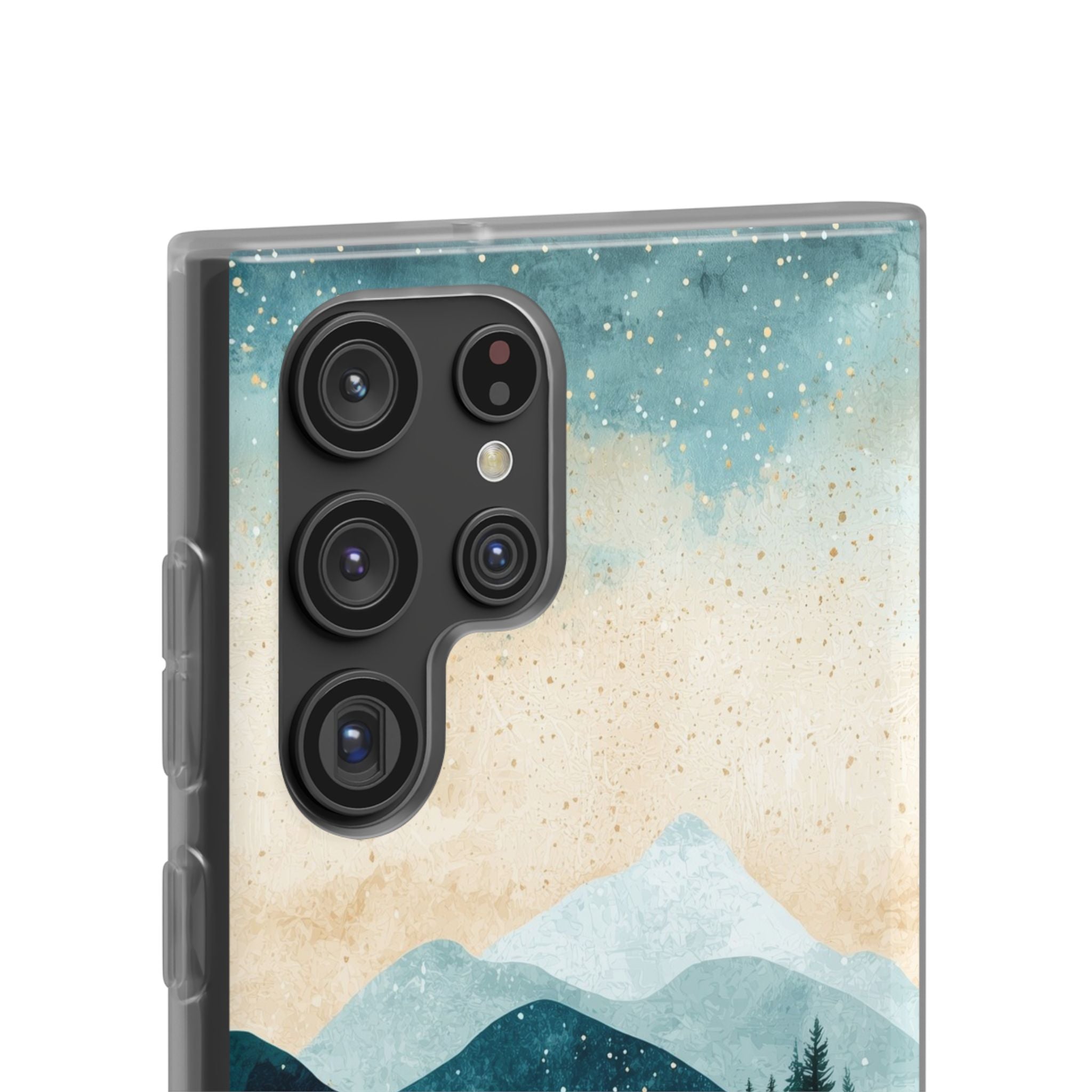 Moonlit Mountains Samsung S22 Ultra Case - Soft