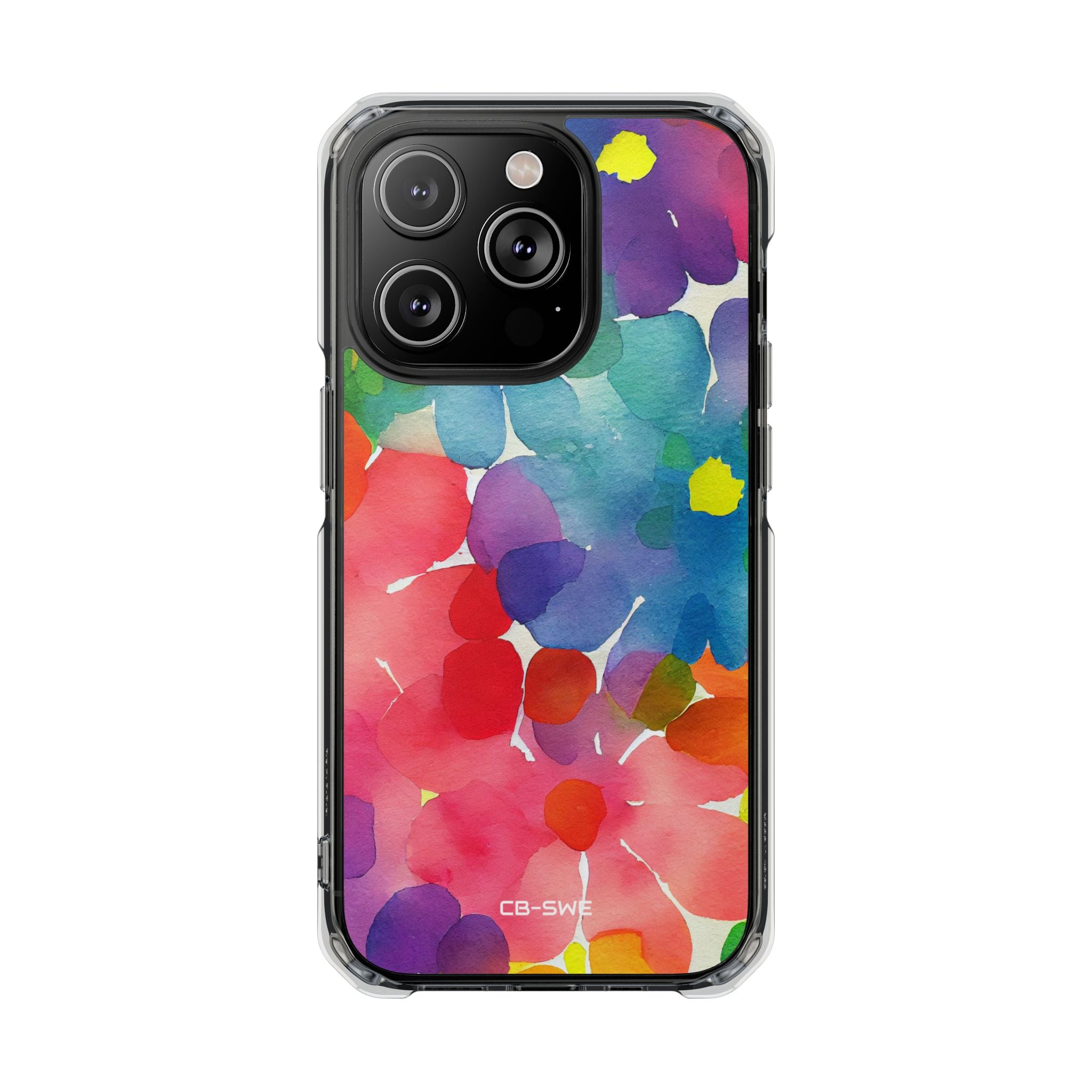 Fluid Color Petals iPhone Case - Impact