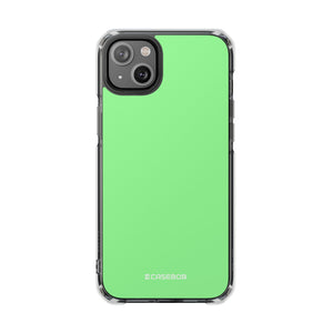 Mint Green | Phone Case for iPhone (Clear Impact Case - Magnetic)