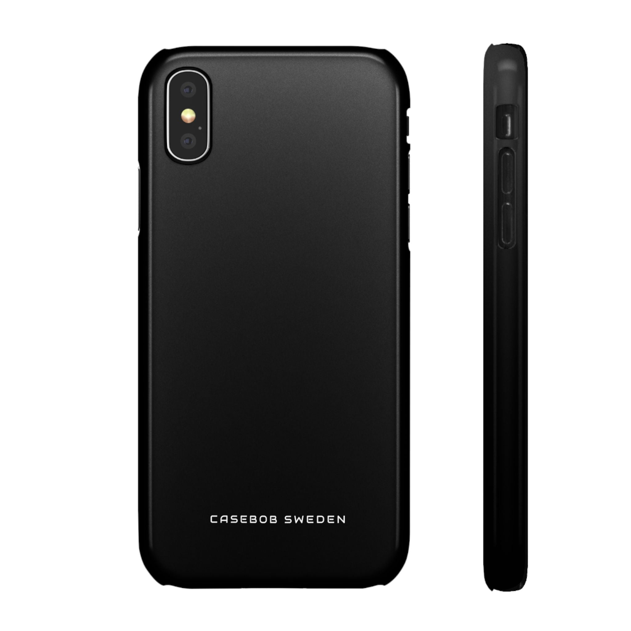 Black  iPhone X - Slim Phone Case