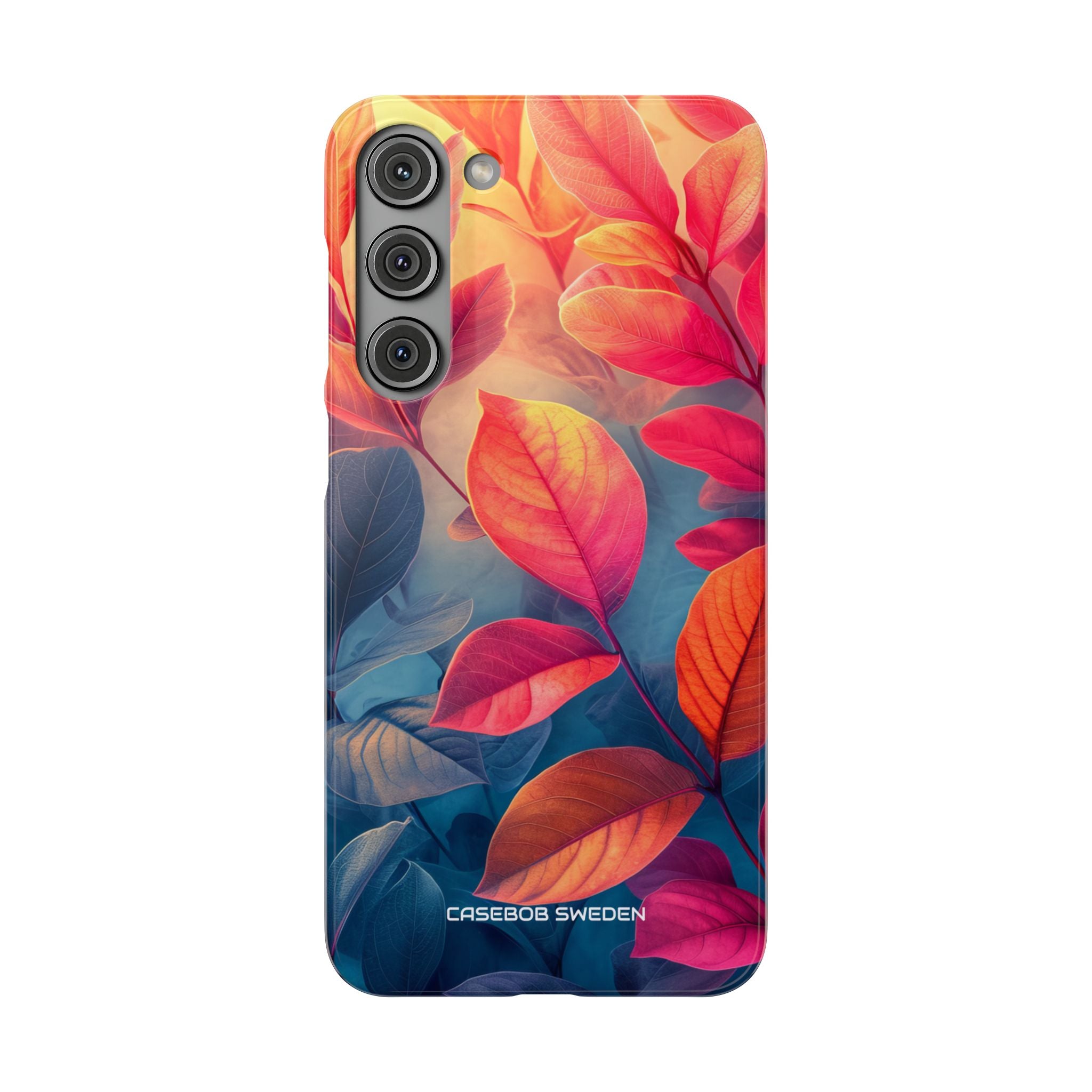 Red Blue Nature - Slim Samsung S23 Phone Case