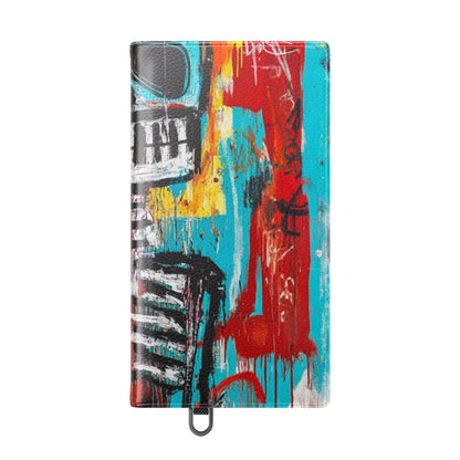 Neon Skull Chaos - Samsung S24 Ultra Case - Wallet