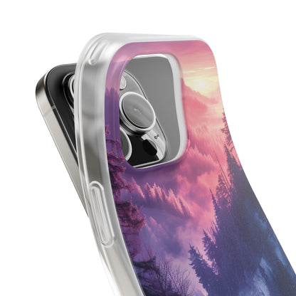 Misty Forest Serenity - Flexi iPhone 16 Phone Case