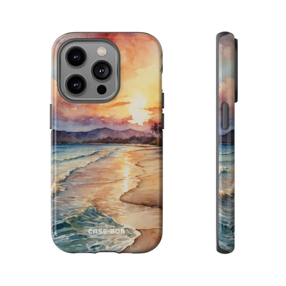 Sunset Reflection iPhone 14 Pro Case - Tough