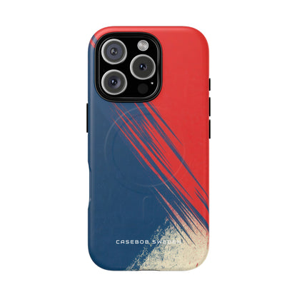 Vintage Brushstroke Harmony iPhone 16 | Tough+ Phone Case