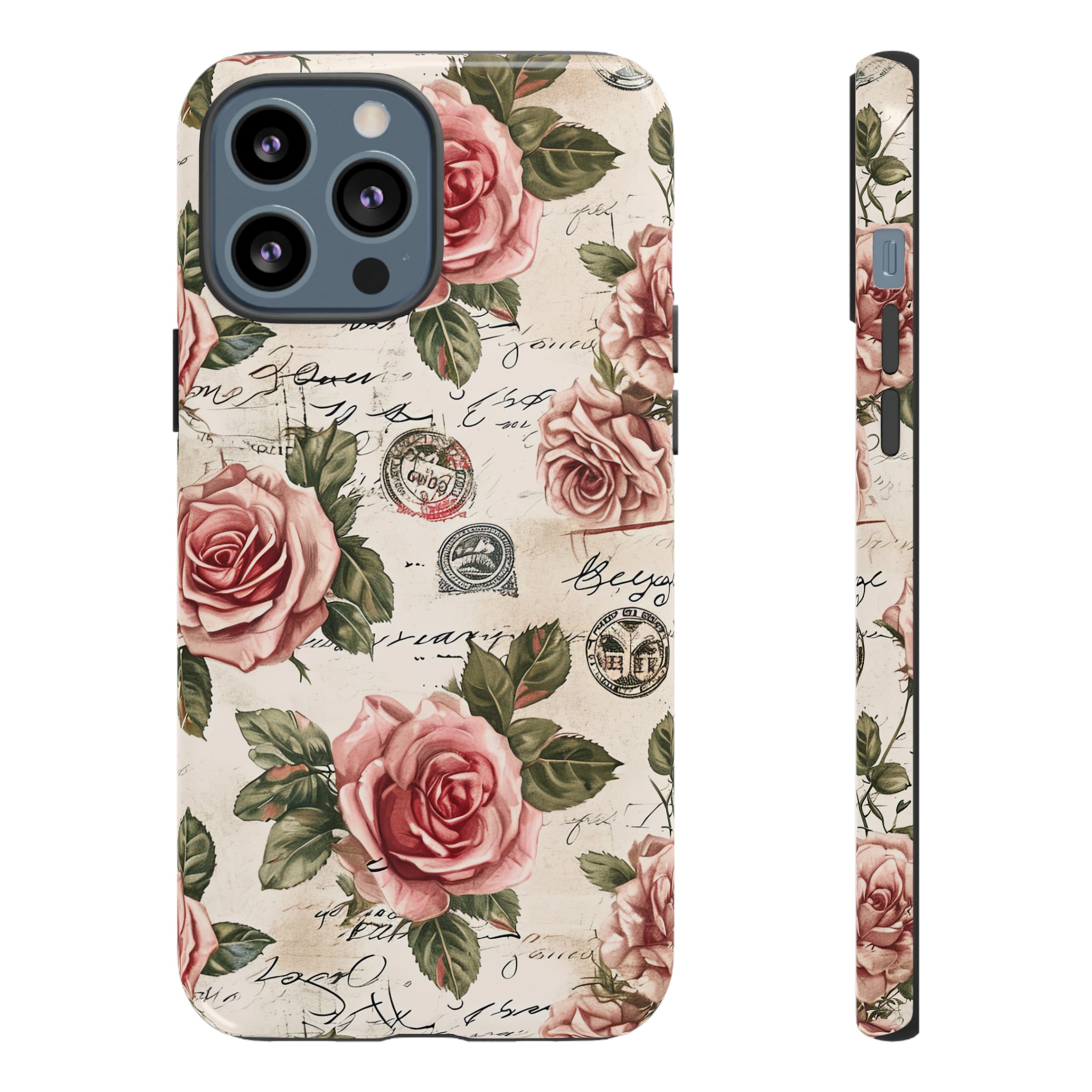 Roses & Love Letters - Protective Phone Case