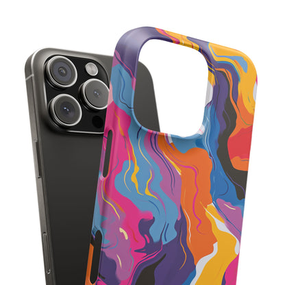 Vortex Colorwave iPhone 16 - Slim Phone Case