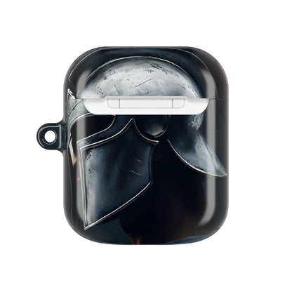 Silver Spartan - AirPods Case