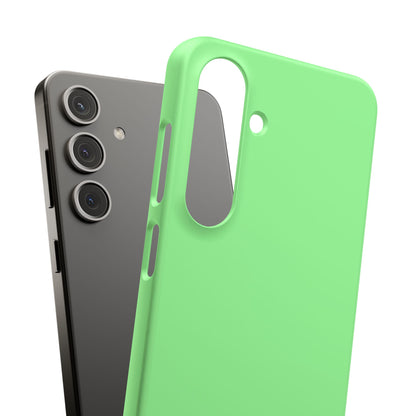 Pale Green Samsung S24 - Slim Phone Case