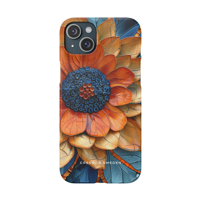 Mosaic Blossom Harmony iPhone 15 - Slim Phone Case