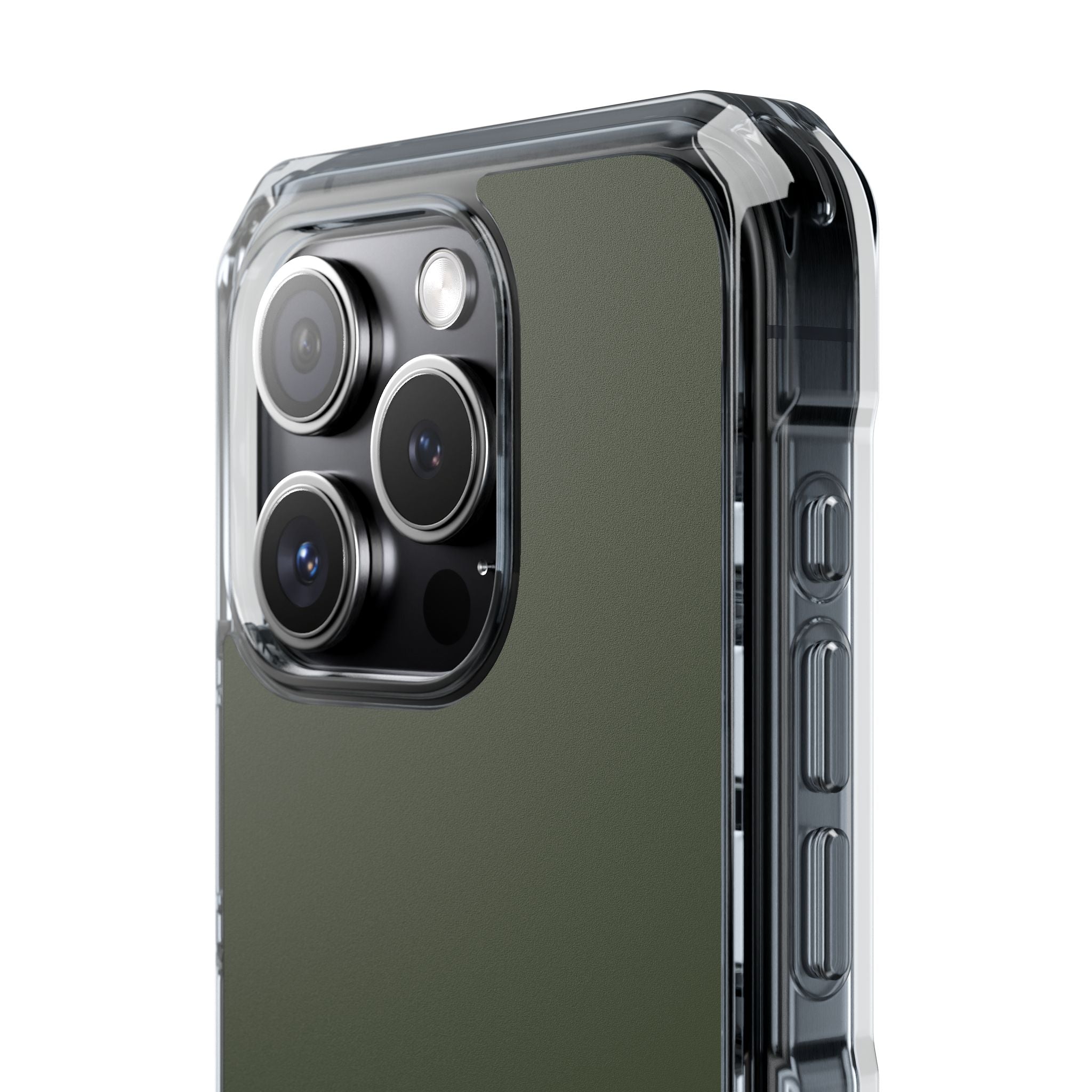 Rifle Green - Clear Impact Case for iPhone