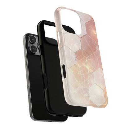 Honeycomb Glow iPhone 16 Pro Max Case - Tough+
