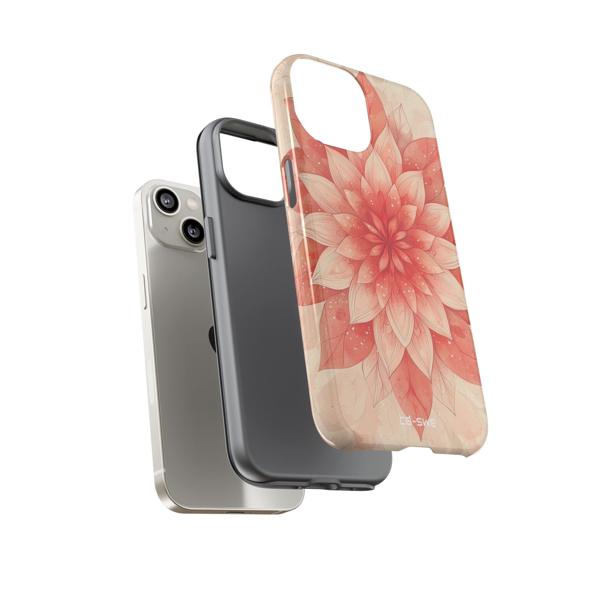 Floral Harmony Glows - iPhone Case