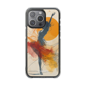 Sunlit Grace - Phone Case for iPhone (Clear Impact - Magnetic)