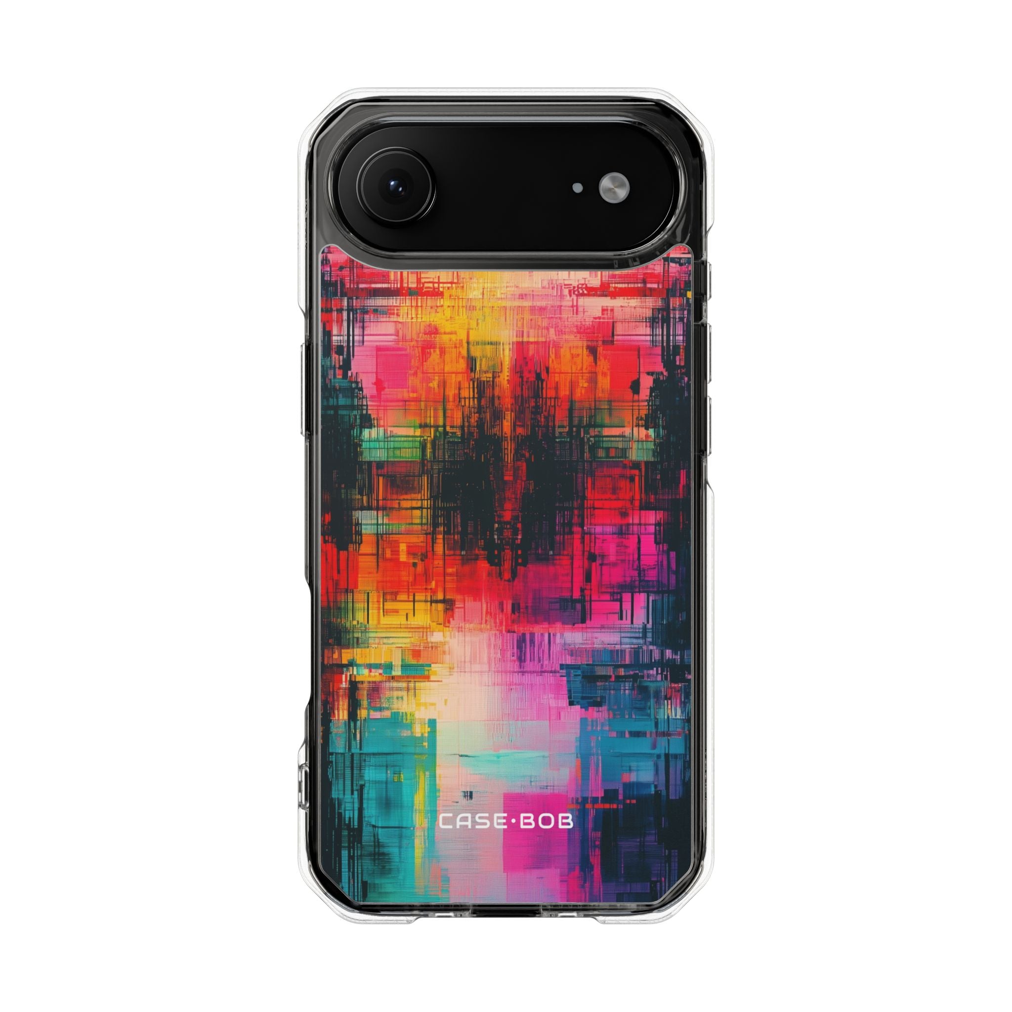 Gouden Block Glitch iPhone 17 Air Case - Impact