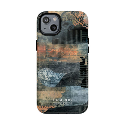 Rust Bloom Tangle iPhone 14 - Tough+
