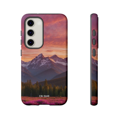 Mountain Peaks Glow - Samsung Case