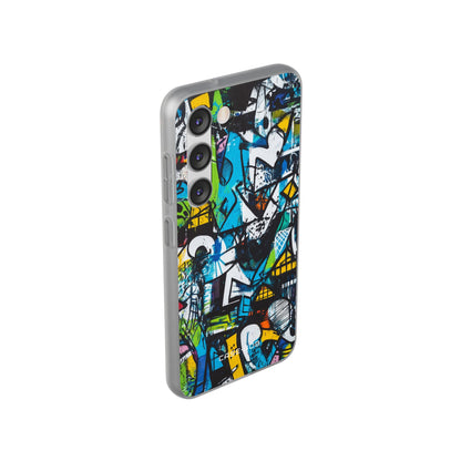 White Ripple Drift Samsung S23 Case - Soft