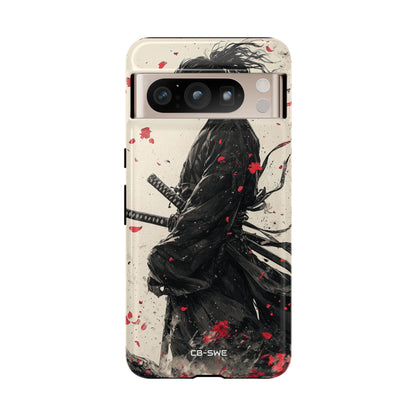 Falling Samurai Petals - Google Pixel Case