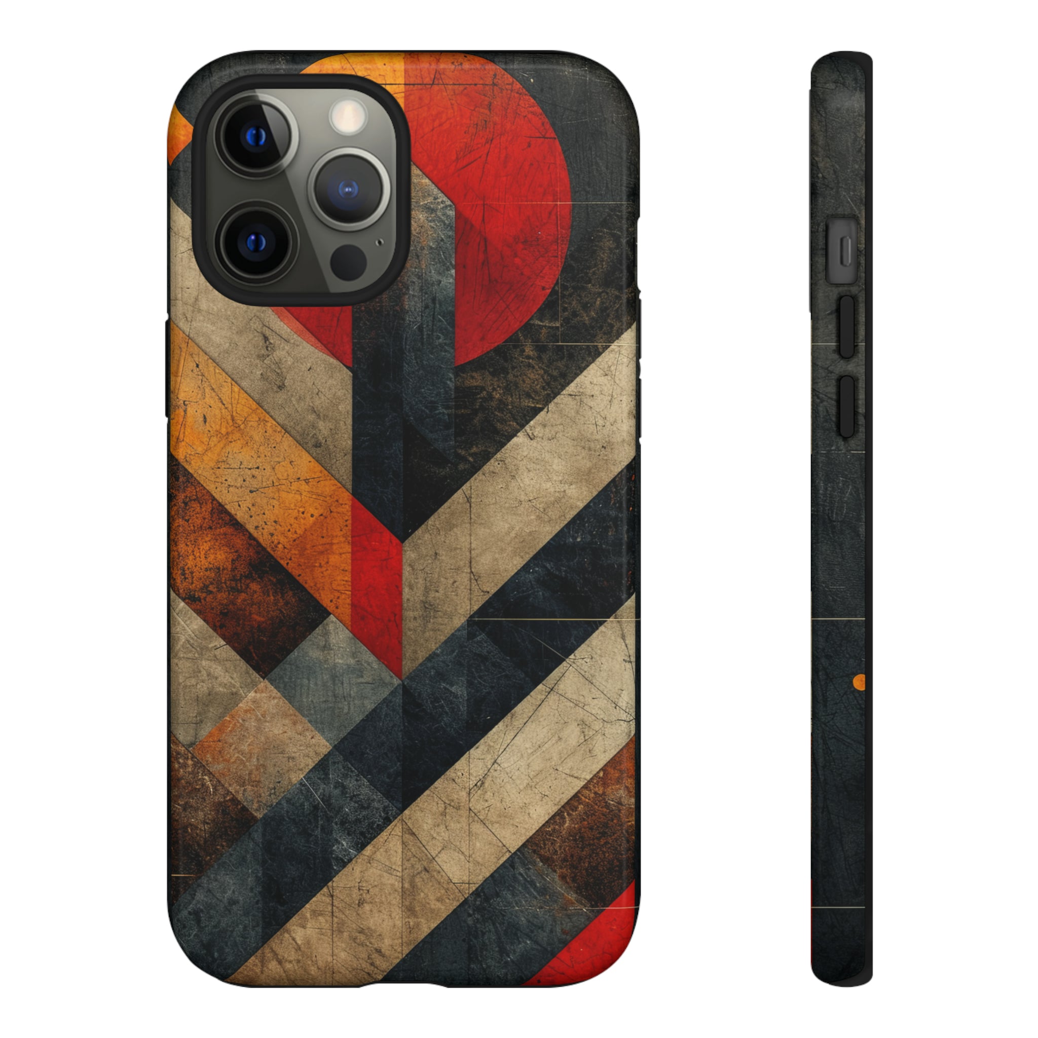 Art Deco Geometry Extravaganza - Protective Phone Case