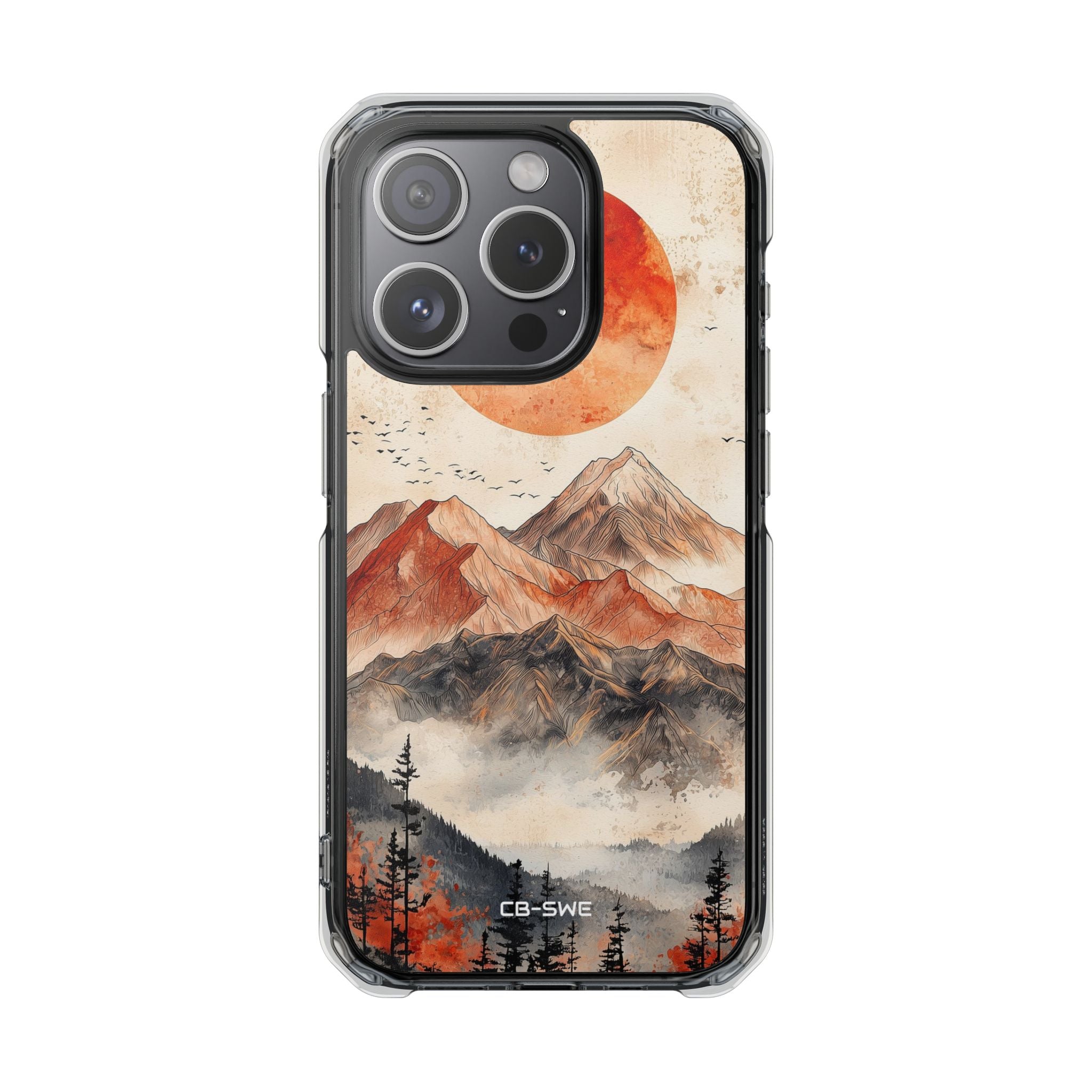 Mountains Greet Sun iPhone Case - Impact