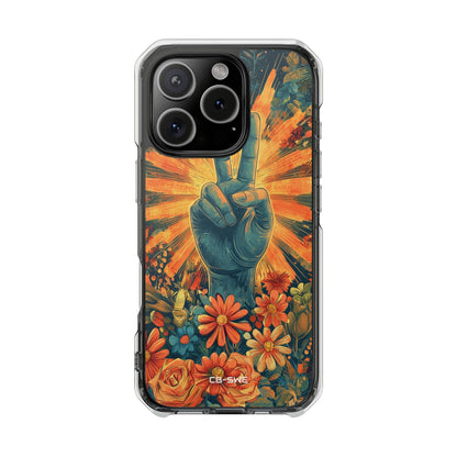 Flowers Embrace Peace iPhone Case - Impact