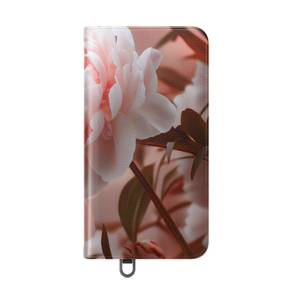 Peony Moonlight - Samsung S24 Plus Case - Wallet
