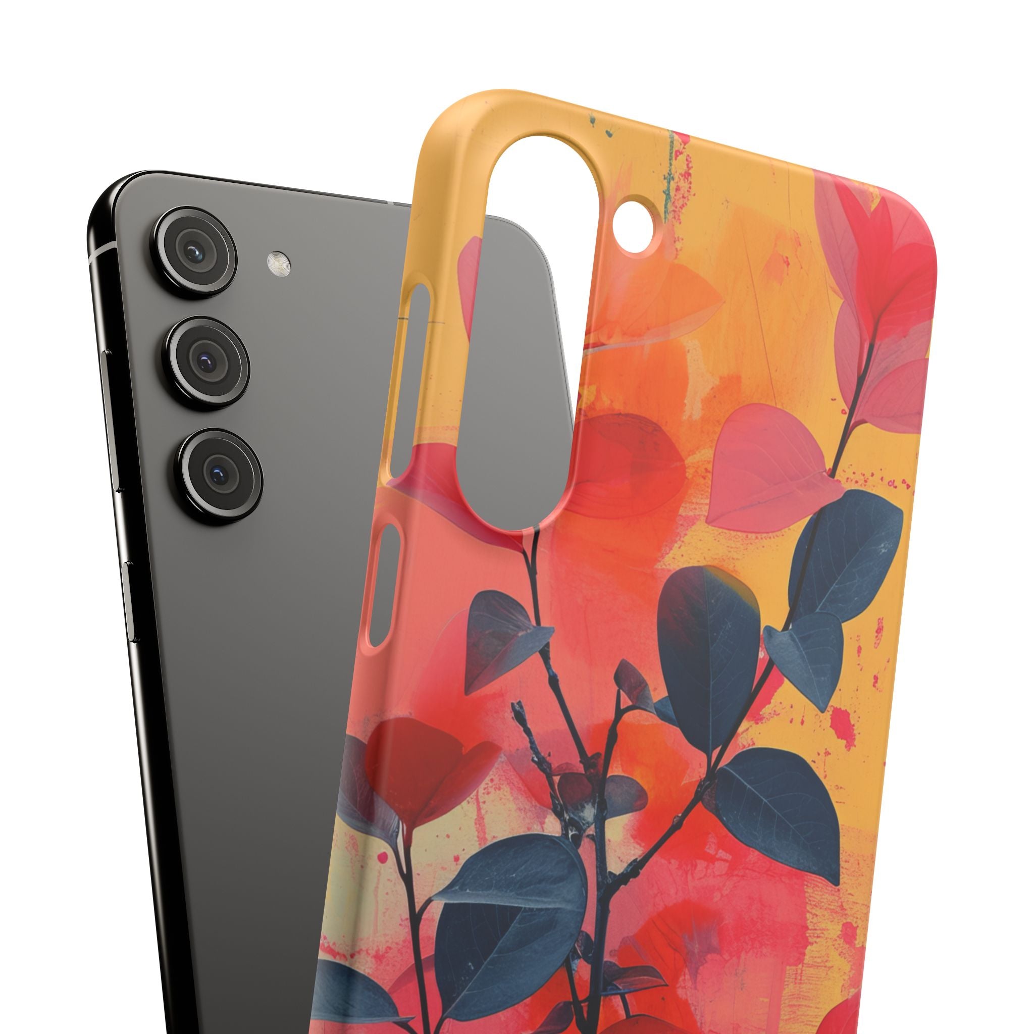 Vivid Floral Harmony Samsung S23 - Slim Phone Case