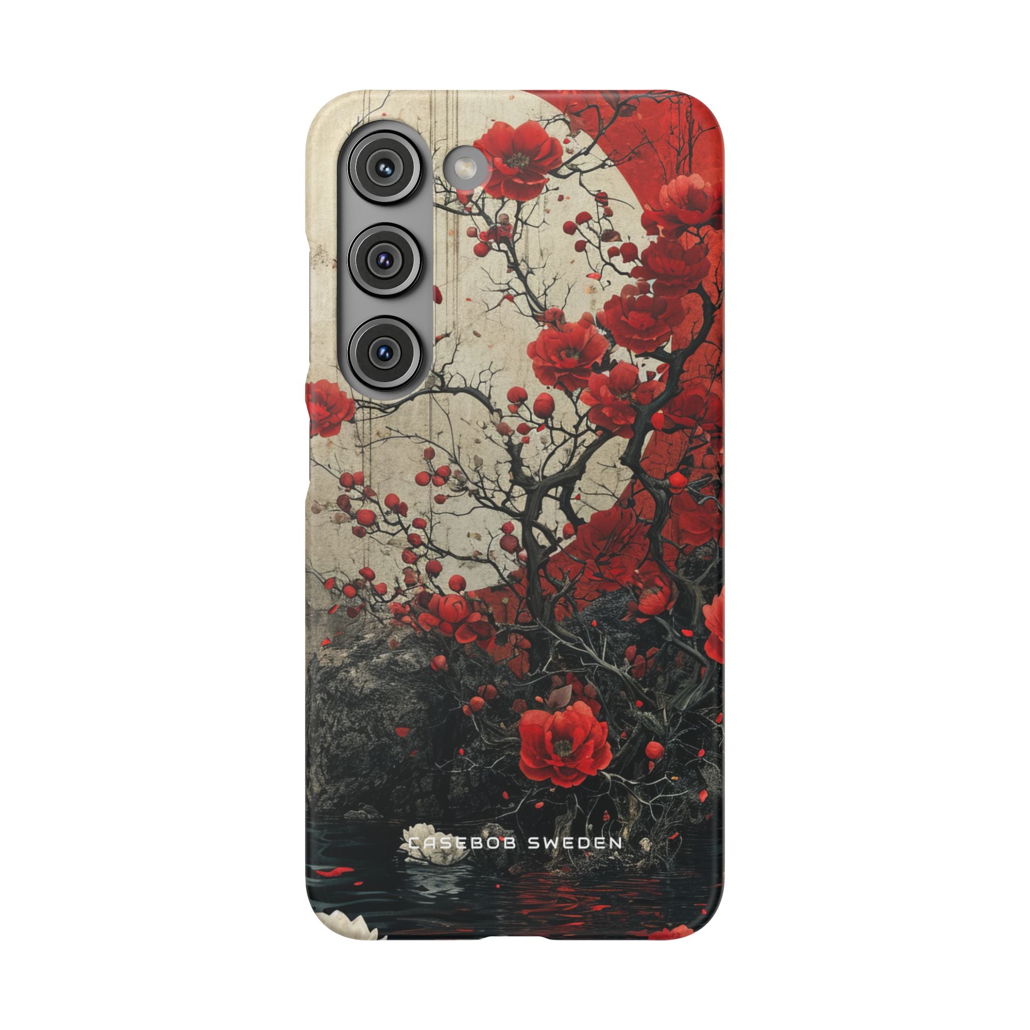 Zen Blossoms in Moonlight Samsung S23 - Slim Phone Case