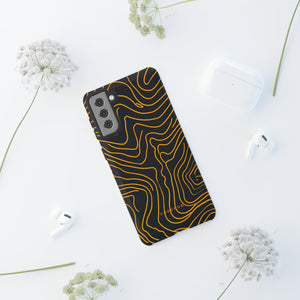 Linear Yellow Chic - Protective Phone Case