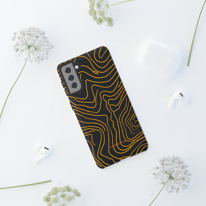 Linear Yellow Chic - Protective Phone Case