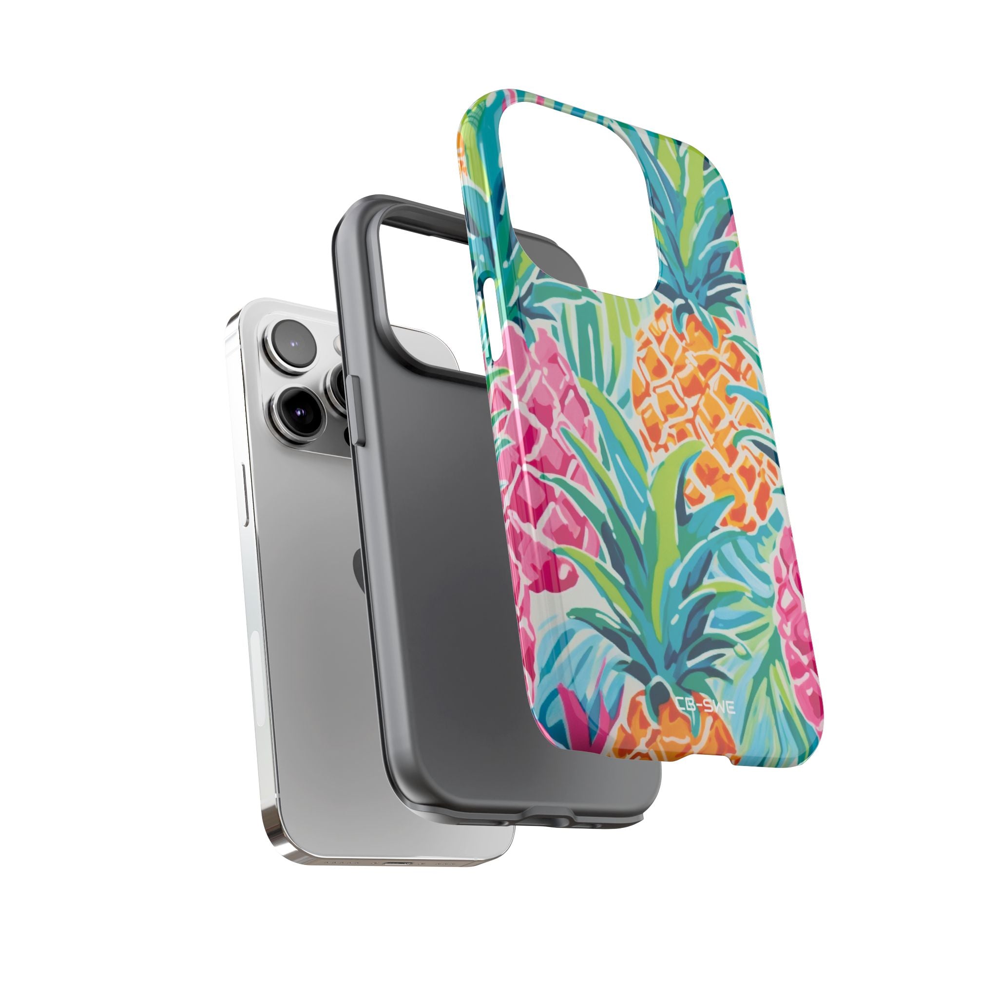 Pineapples Dance Bright - iPhone Case