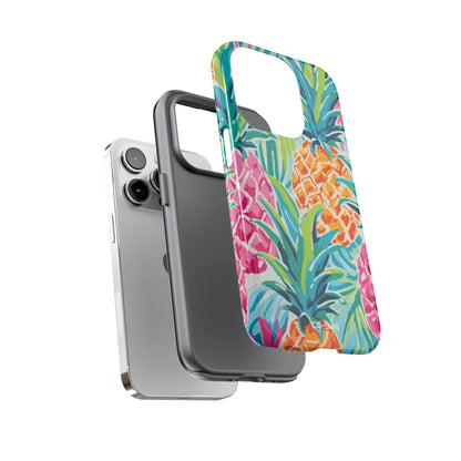 Pineapples Dance Bright - iPhone Case