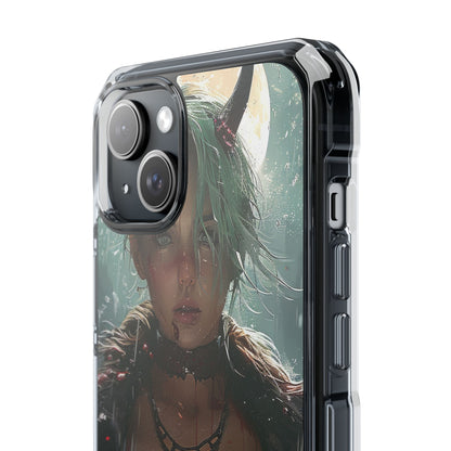Moonlit Horned Beauty iPhone 15 - Impact Clear+