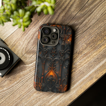 Ornate Ironwork Gothic - Protective Phone Case